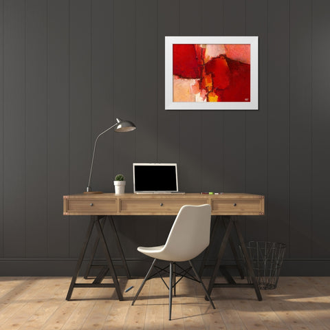 Orkis 2006 White Modern Wood Framed Art Print by Marchi