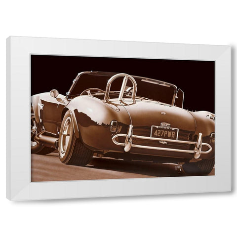 427 PW White Modern Wood Framed Art Print by Tempier, Guy