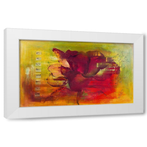 Libertad White Modern Wood Framed Art Print by Leys, Gemma