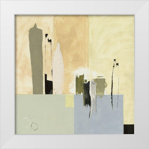 Les fruits sur la table White Modern Wood Framed Art Print by Choisy, Christian