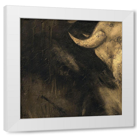 Toros V White Modern Wood Framed Art Print by Panasenko, Inna