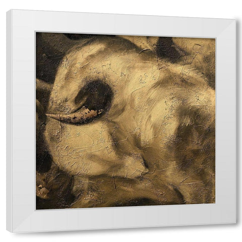 Toros VII White Modern Wood Framed Art Print by Panasenko, Inna