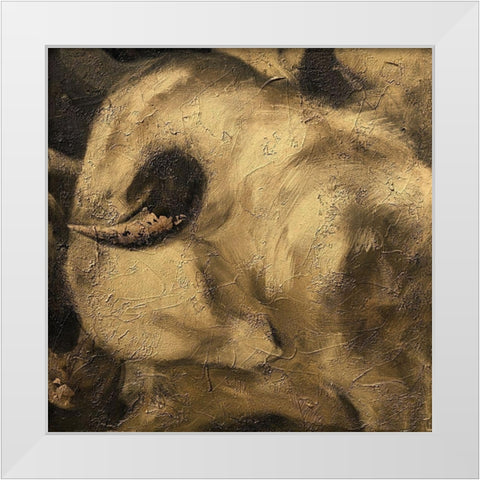 Toros VII White Modern Wood Framed Art Print by Panasenko, Inna