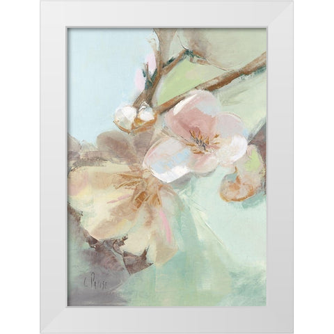 Fleurs Printanieres I White Modern Wood Framed Art Print by Parise, Chantal