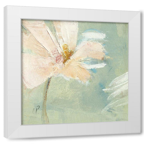 Paquerette I White Modern Wood Framed Art Print by Parise, Chantal
