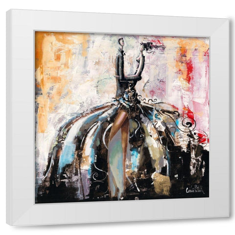 Dis donc! White Modern Wood Framed Art Print by Cornee, Patrick