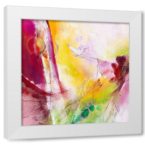 Safe it White Modern Wood Framed Art Print by Marks, Rita