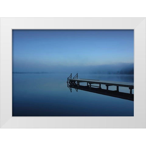 Nature Art Color VII White Modern Wood Framed Art Print by Steger, Uwe