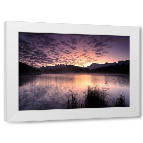 Nature Art Color VIII White Modern Wood Framed Art Print by Steger, Uwe