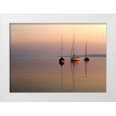 Nature Art Color X White Modern Wood Framed Art Print by Steger, Uwe