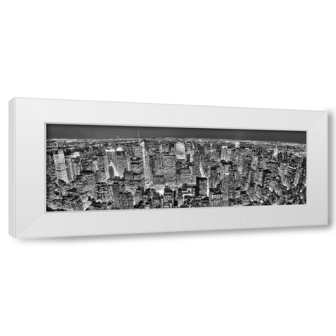 Kong s Point of View White Modern Wood Framed Art Print by Terrible, Aurelien