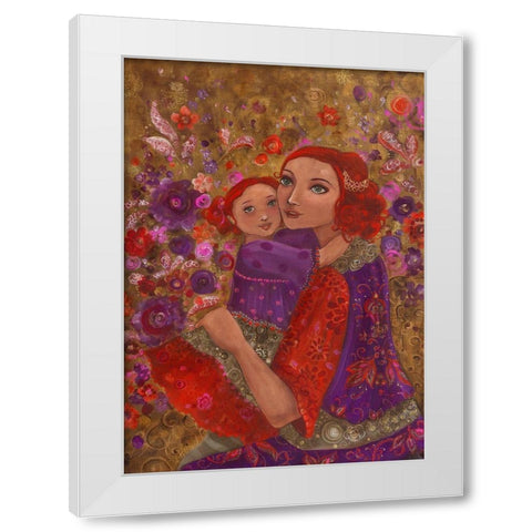 Avant de partir White Modern Wood Framed Art Print by Pillault, Loetitia