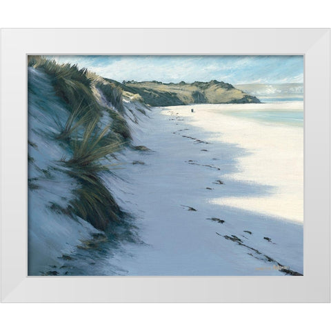 Bay I White Modern Wood Framed Art Print by Atkinson, Caroline