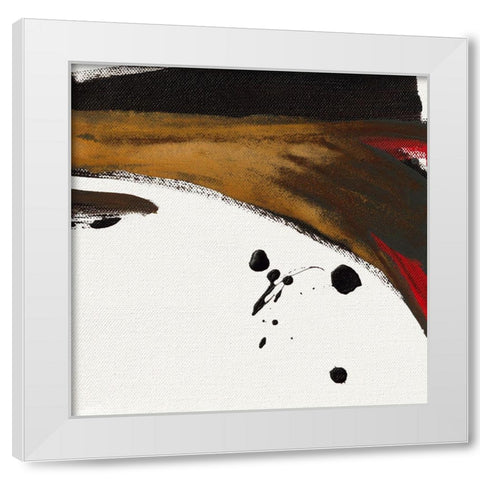 Ohne Titel IV White Modern Wood Framed Art Print by Decker, Regina