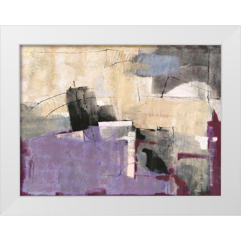 Stuhl White Modern Wood Framed Art Print by Dreyer, Ingeborg