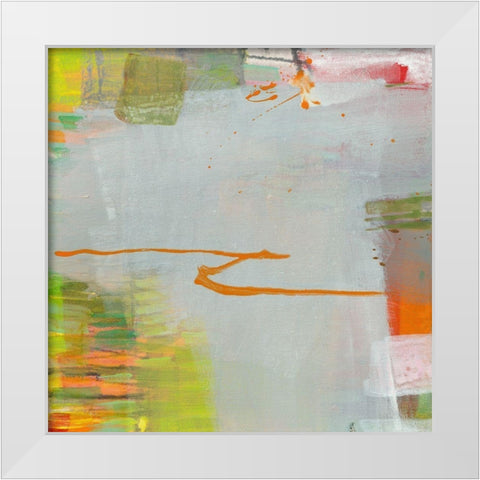 Unterschiede White Modern Wood Framed Art Print by Schafer, Jenny