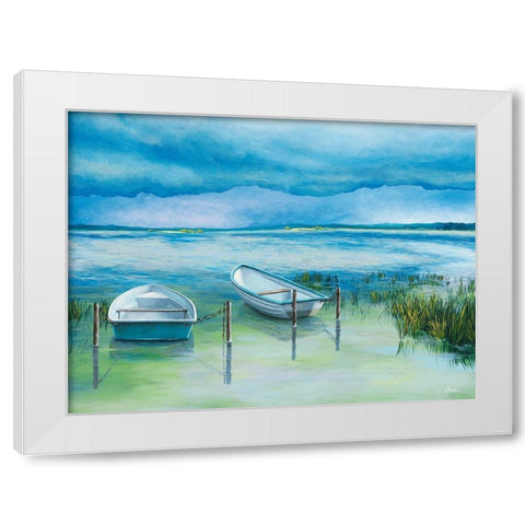 Nach dem Gewitter White Modern Wood Framed Art Print by Richter, Cornelia