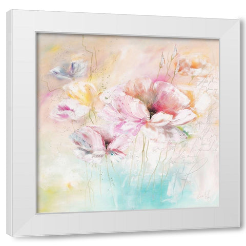 Le jardin d Amelie IV White Modern Wood Framed Art Print by Zacher-Finet, Isabelle