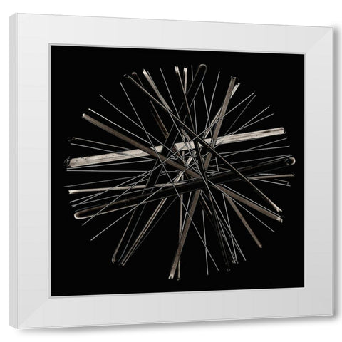 BW261109 White Modern Wood Framed Art Print by NADAL