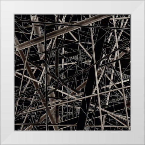 BW1330211 White Modern Wood Framed Art Print by NADAL