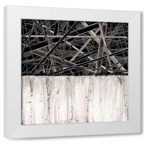 BW3040910 White Modern Wood Framed Art Print by NADAL