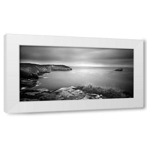 Cap Frehel White Modern Wood Framed Art Print by Seidel, Leo