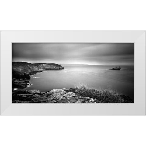 Cap Frehel White Modern Wood Framed Art Print by Seidel, Leo