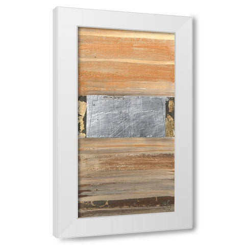 Razul White Modern Wood Framed Art Print by Richter-Armgart, Rose