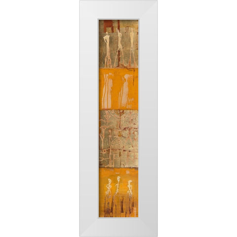 Kaleb White Modern Wood Framed Art Print by Richter-Armgart, Rose