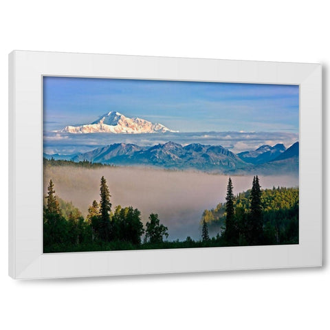 Alaska 13 White Modern Wood Framed Art Print by Ernemann, Lothar
