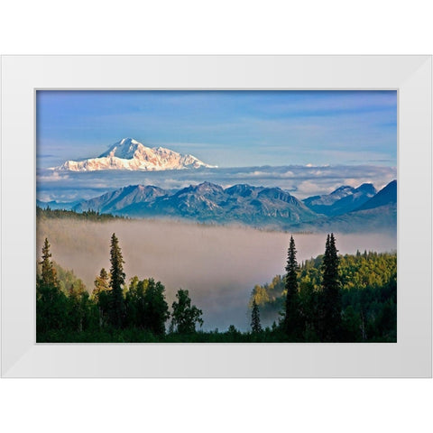 Alaska 13 White Modern Wood Framed Art Print by Ernemann, Lothar