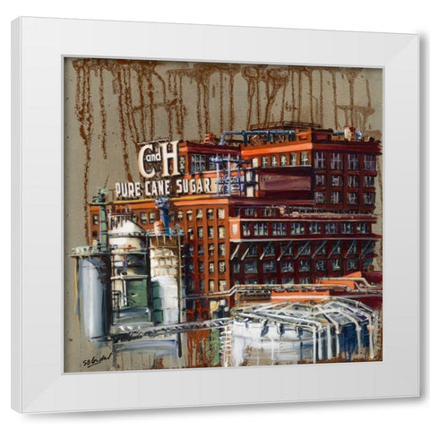 Pure Cane Sugar White Modern Wood Framed Art Print by Blondel, Sandrine