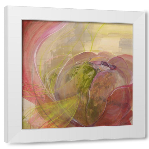 Deshabillez-moi White Modern Wood Framed Art Print by Naudin, Genevieve