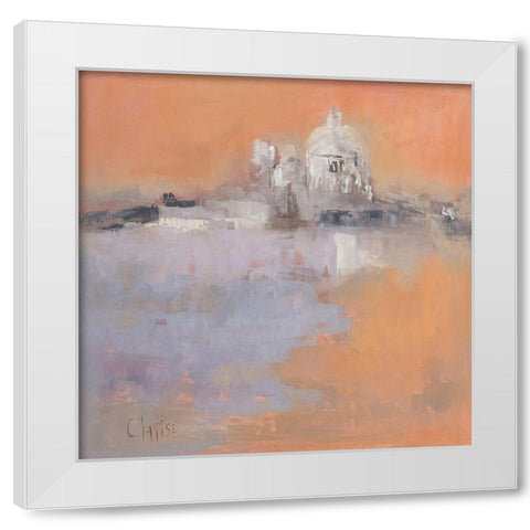 Venise III White Modern Wood Framed Art Print by Parise, Chantal