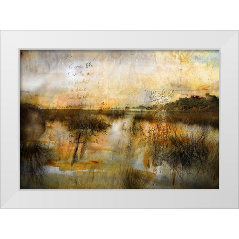 Turquie d automne White Modern Wood Framed Art Print by Le Visage, J-M