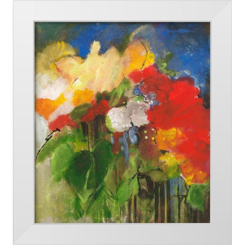 Gartenraum II White Modern Wood Framed Art Print by Dreyer, Ingeborg