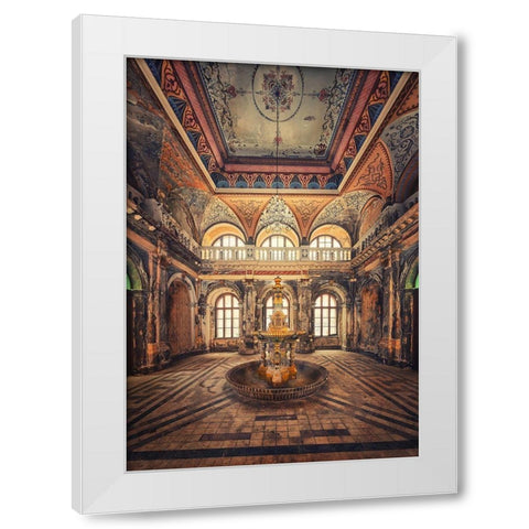 The End of an Era White Modern Wood Framed Art Print by Haker, Matthias