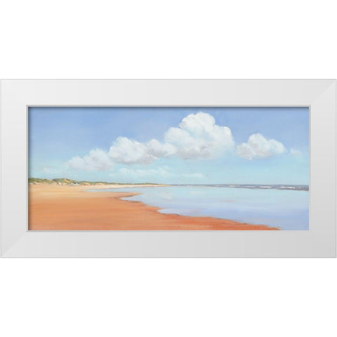 Heartbreak Hotel-TerschellingÂ  White Modern Wood Framed Art Print by Groenhart, Jan