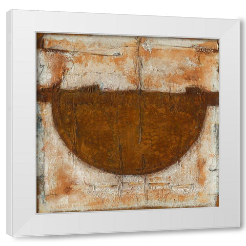 Werk Nr. 10_14 Kein Titel White Modern Wood Framed Art Print by Eckerle, Rudi