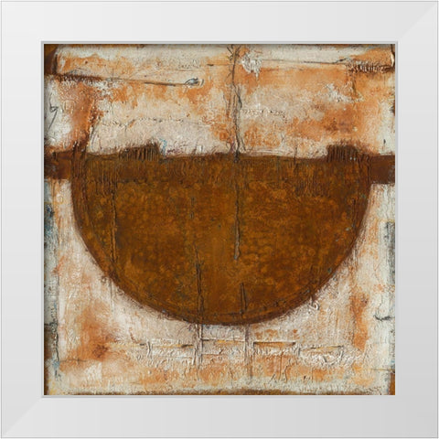 Werk Nr. 10_14 Kein Titel White Modern Wood Framed Art Print by Eckerle, Rudi
