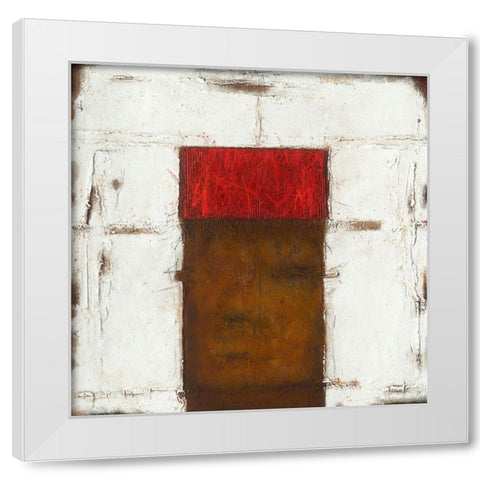 Werk Nr. 10_11 Kein Titel White Modern Wood Framed Art Print by Eckerle, Rudi