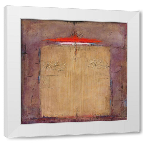 Werk Nr. 11_20 Kein Titel White Modern Wood Framed Art Print by Eckerle, Rudi