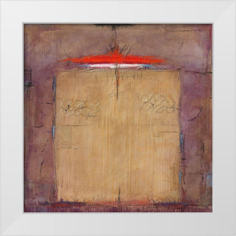 Werk Nr. 11_20 Kein Titel White Modern Wood Framed Art Print by Eckerle, Rudi