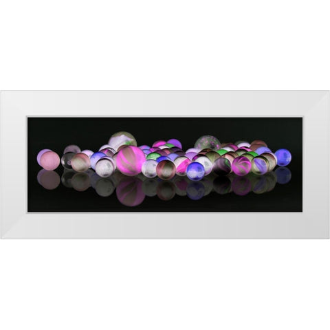 Ready to go IV White Modern Wood Framed Art Print by Hillert, Peter