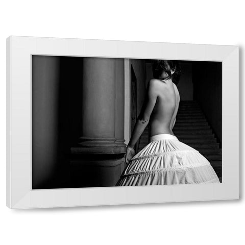 Romantic Dream White Modern Wood Framed Art Print by Milillo, Marco