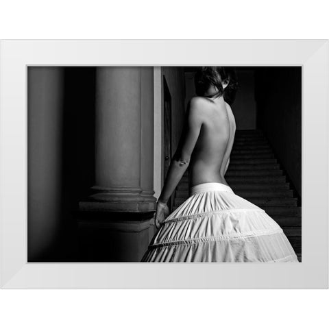 Romantic Dream White Modern Wood Framed Art Print by Milillo, Marco