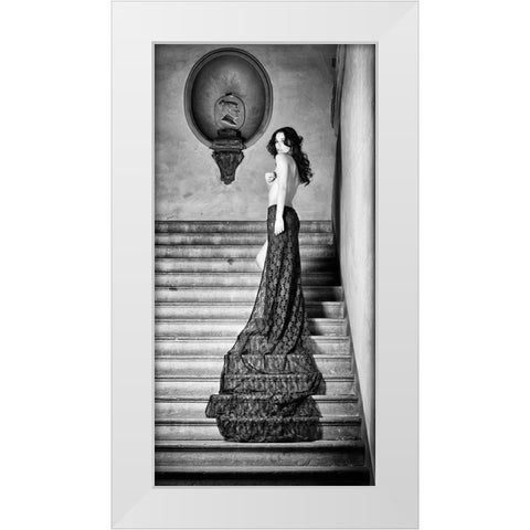 The Royal Palace White Modern Wood Framed Art Print by Milillo, Marco