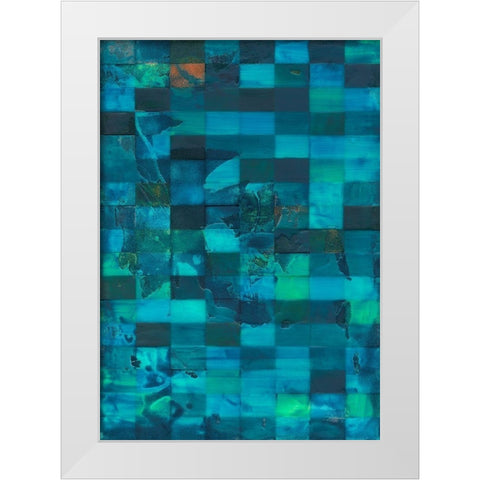 Untitled I White Modern Wood Framed Art Print by Fahar