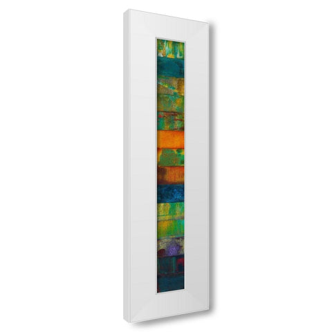 Untitled III White Modern Wood Framed Art Print by Fahar
