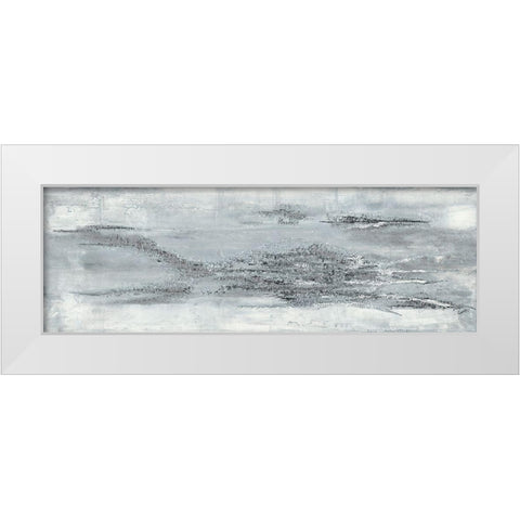Le Precieux White Modern Wood Framed Art Print by Caro-H